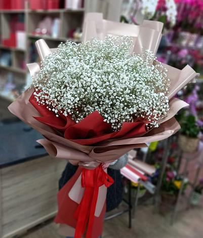 Букет цветов из: Гипсофила в Рышково