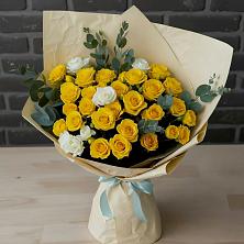 Букет цветов из:  Розы в Рышково