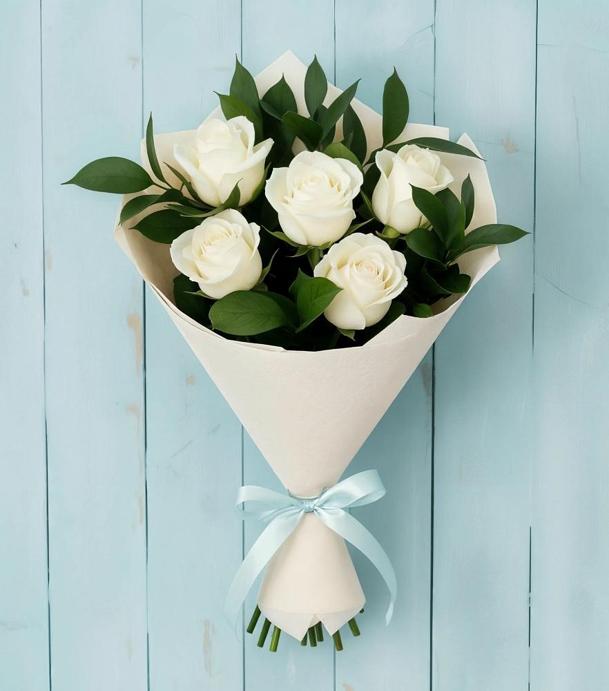 Букет цветов из: Розы в Рышково