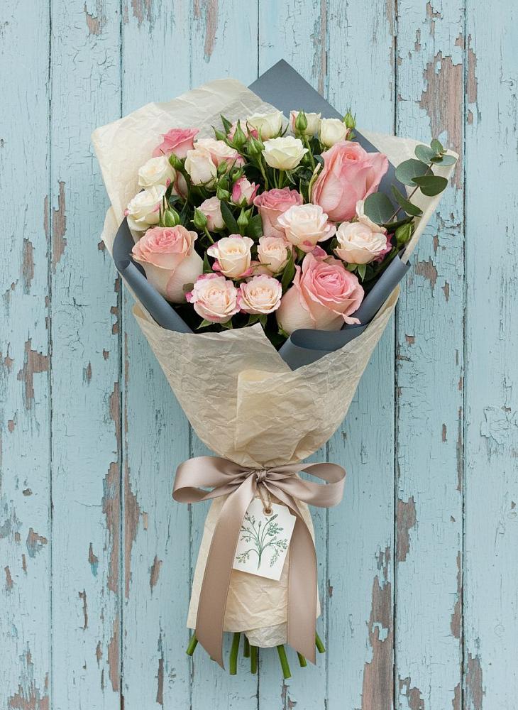 Букет цветов из: Розы в Рышково