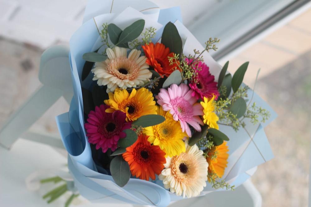 Букет цветов из: Герберы в Рышково