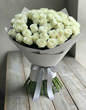 Букет 35 Белых роз в Рышково