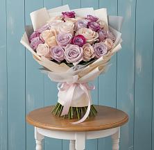 Букет цветов из:  Розы в Рышково