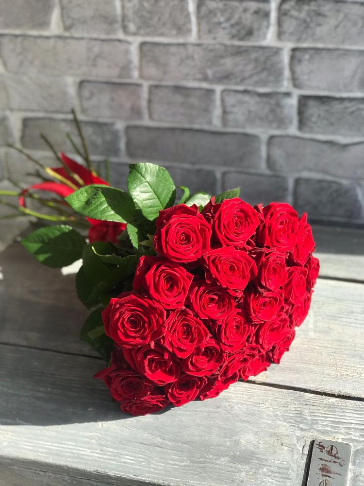 Букет Красные розы Фридом в Рышково
