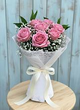 Букет цветов из:  Розы в Рышково