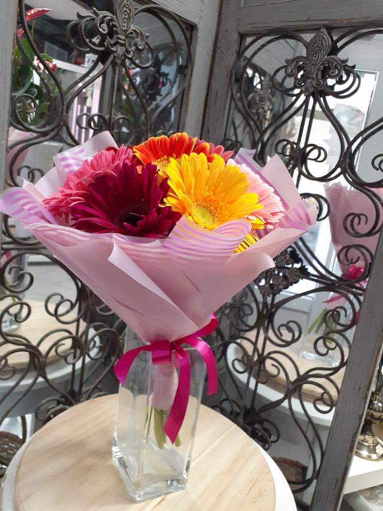 Букет цветов из: Герберы в Рышково