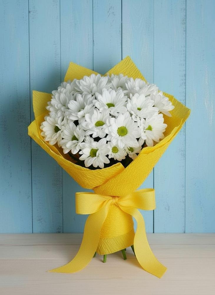 Букет цветов из: Хризантемы в Рышково