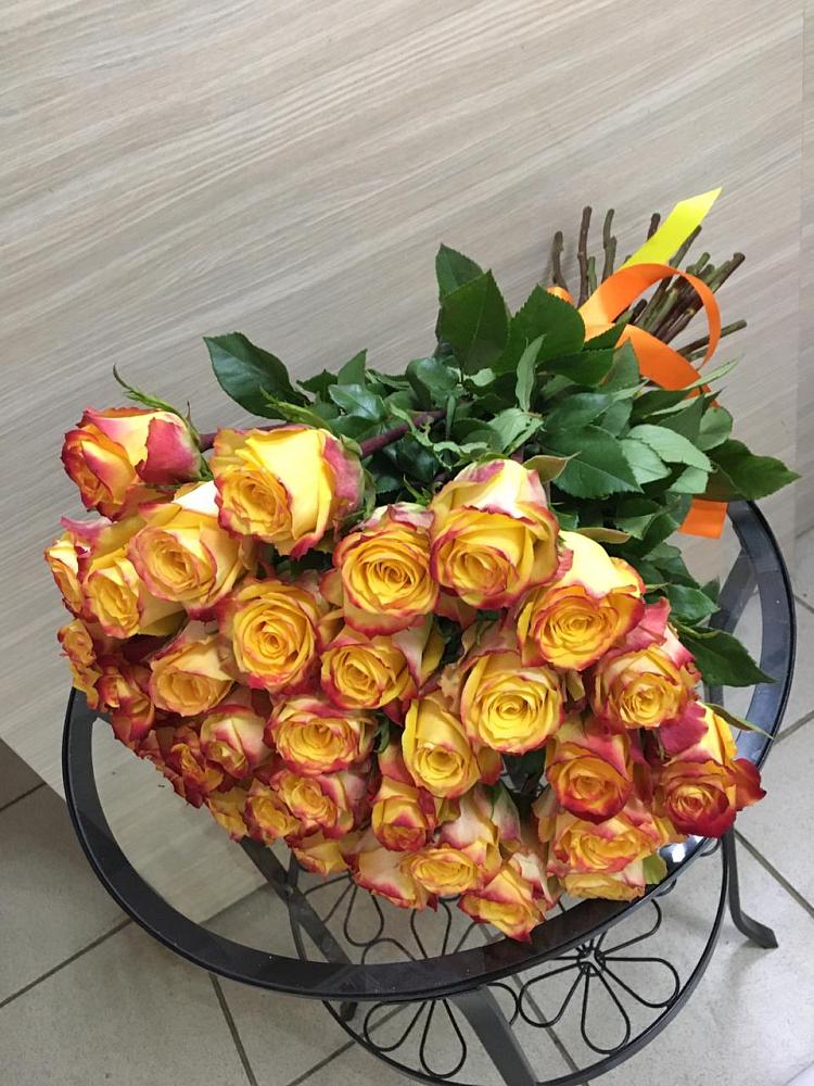 Букет Желтые розы в Рышково