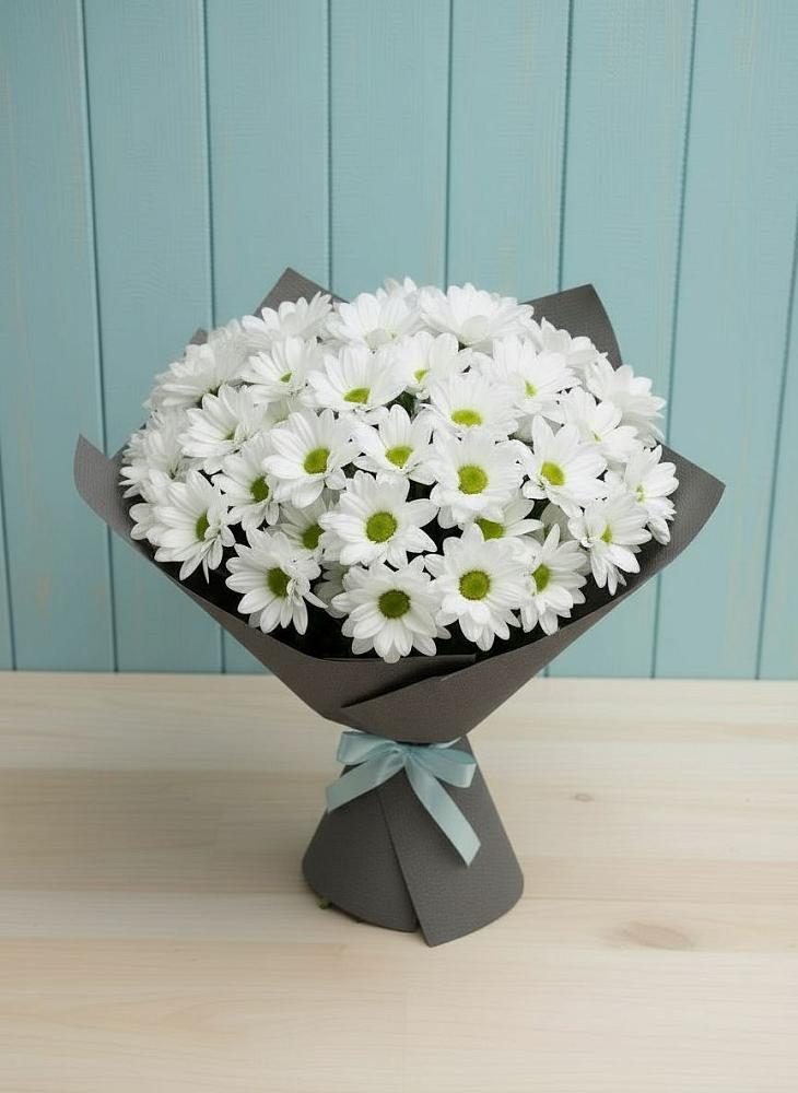 Букет цветов из: Хризантемы в Рышково