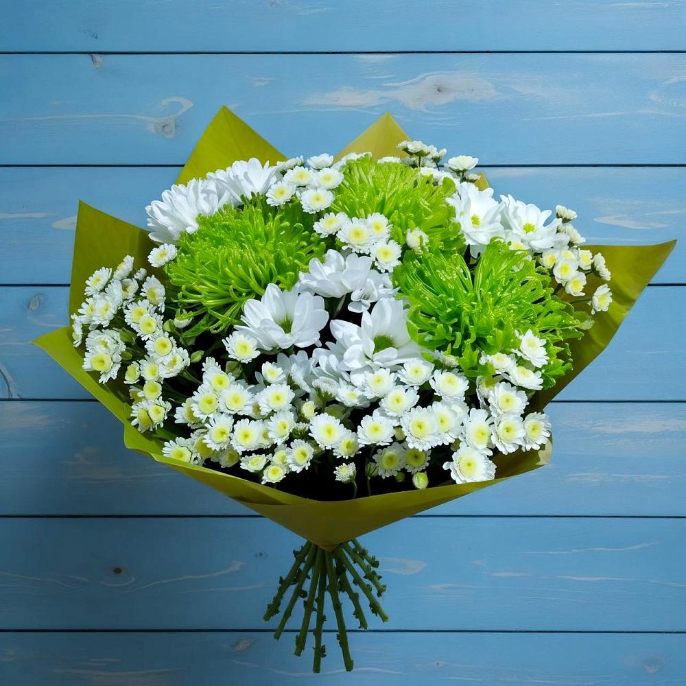 Букет цветов из: Хризантемы в Рышково