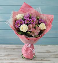 Букет цветов из:  Герберы в Рышково