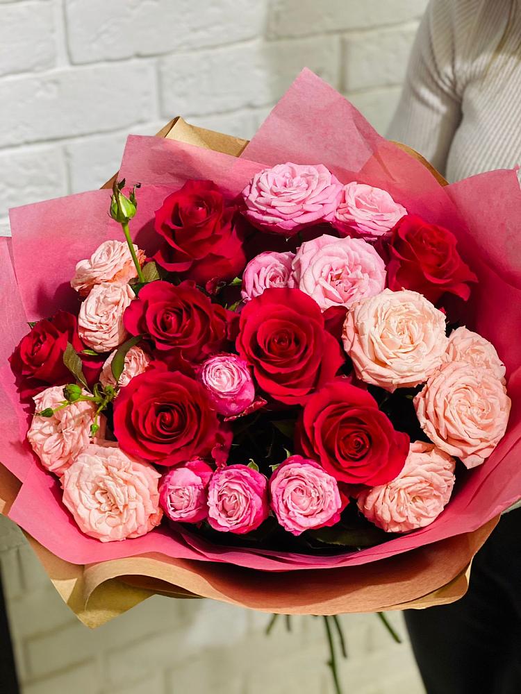 Букет цветов из: Розы в Рышково