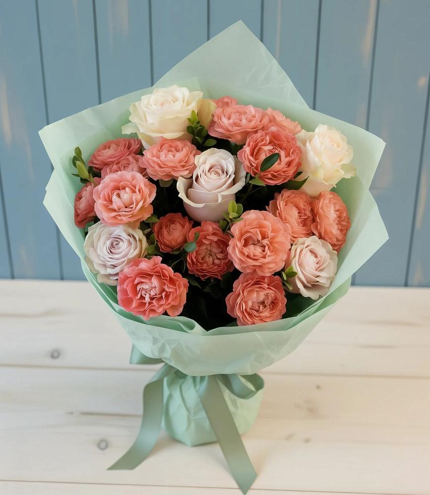 Букет цветов из: Розы в Рышково