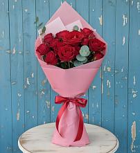 Букет цветов из:  Розы в Рышково