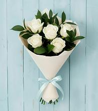 Букет цветов из:  Розы в Рышково