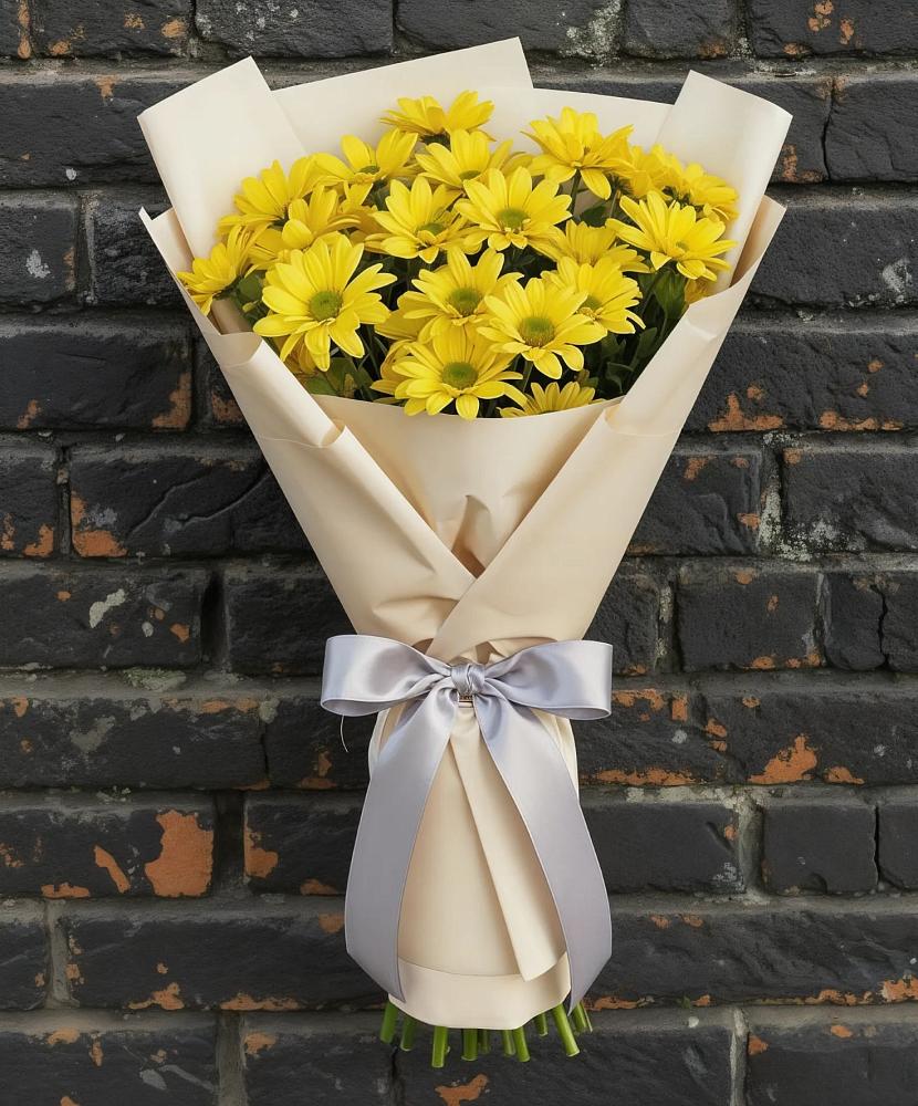 Букет цветов из: Хризантемы в Рышково