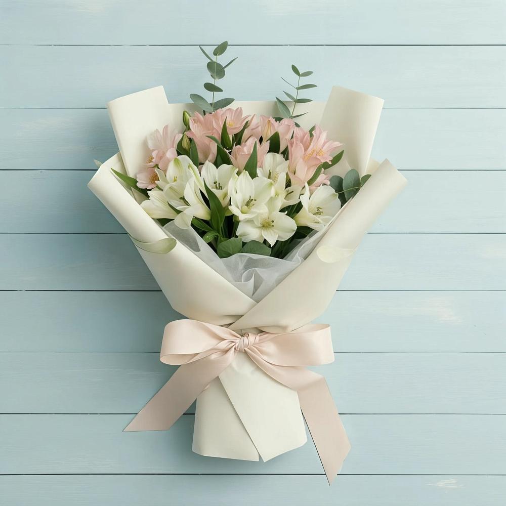 Букет цветов из: Альстромерии в Рышково