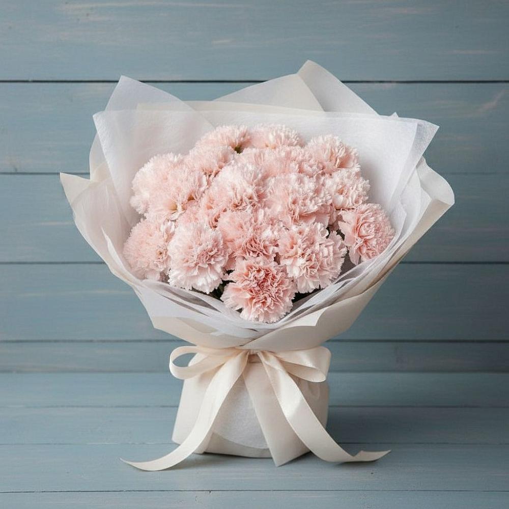 Букет цветов из: Гвоздики в Рышково