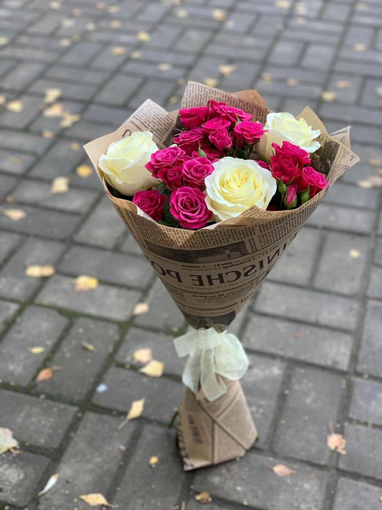 Букет цветов из: Розы в Рышково