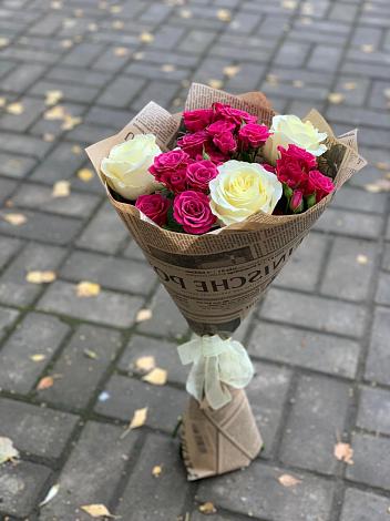 Букет цветов из: Розы в Рышково