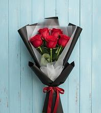 Букет цветов из:  Розы в Рышково