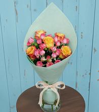 Букет цветов из:  Розы в Рышково